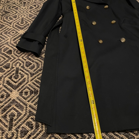 NWT Sezane Scott Trench Marine Navy Size EU 36/ US 4 - Picture 2 of 9